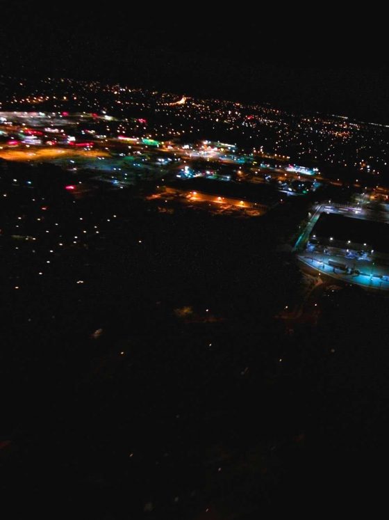 curso de habilitación de vuelo nocturno